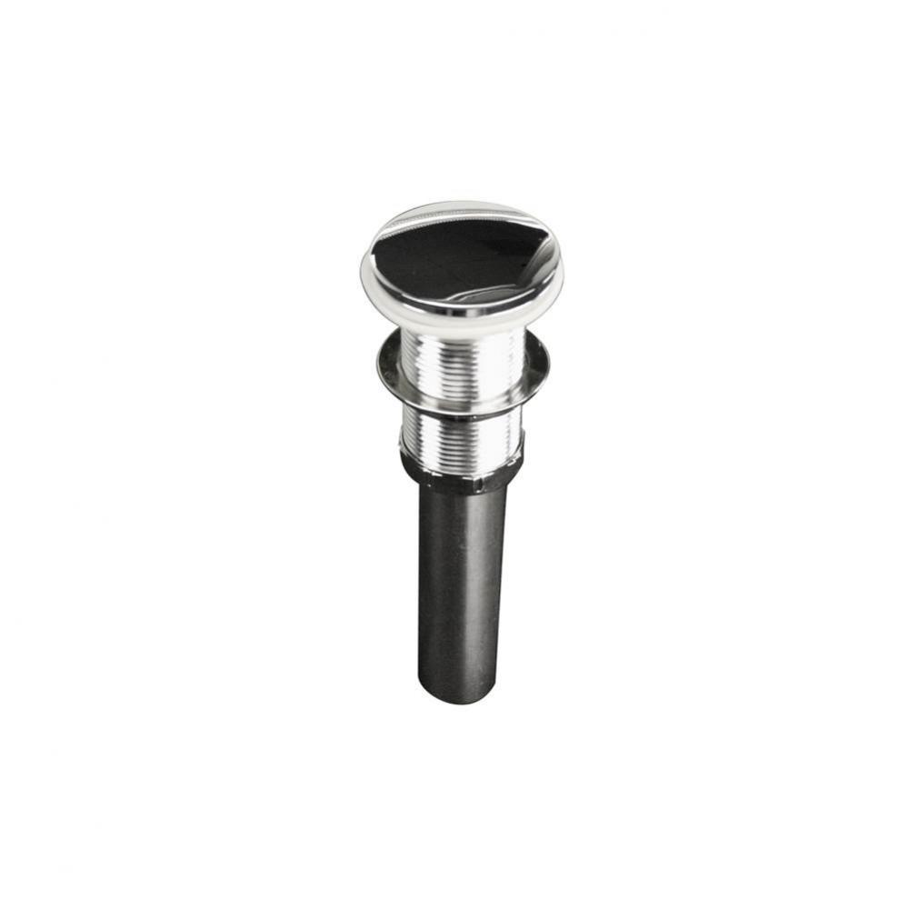 Chrome Finish Umbrella Drain With Overflow