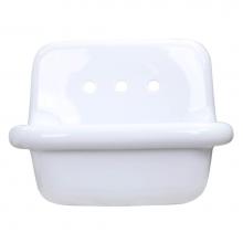 Nantucket Sinks NS-VC24-WW - Fireclay Utility SinkIn White With White Bottom