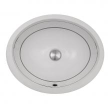 Nantucket Sinks RC78340SL - Izola Italian Fireclay Vanity Sink