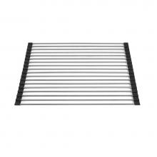 Nantucket Sinks RUM1613 - Stainless Steel Roll Up Kitchen Mat - Rum
