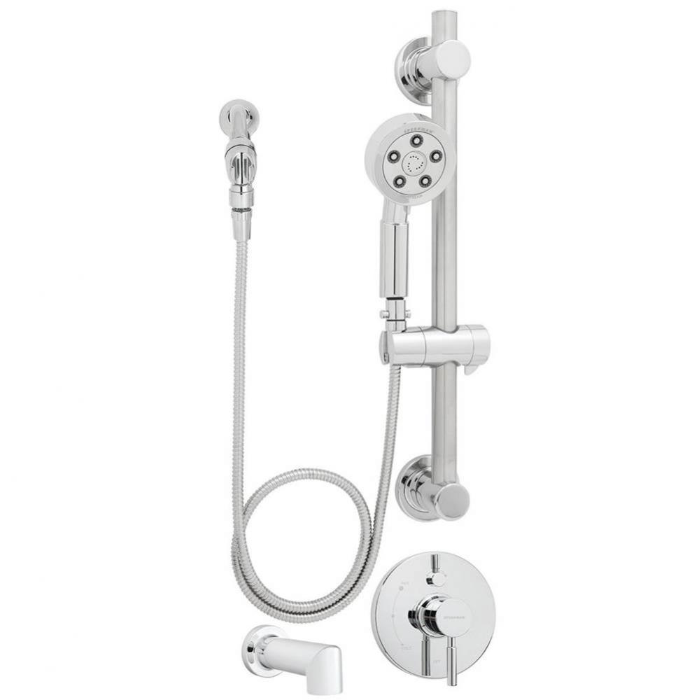 Speakman SLV-1490-ADA-E175 Neo Diverter Trim, Handicap Shower and Tub System (Valve not included)