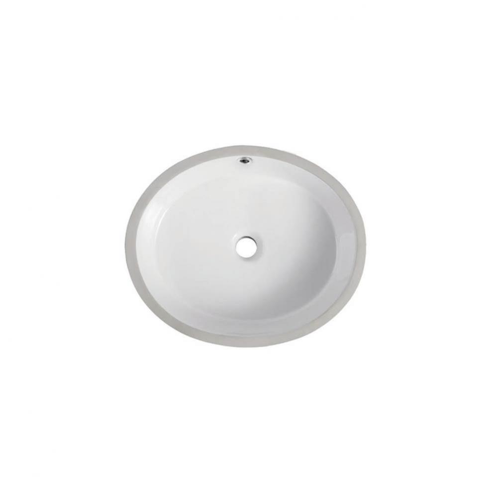 Speakman Westmere Oval Undermount Sink Center Drain