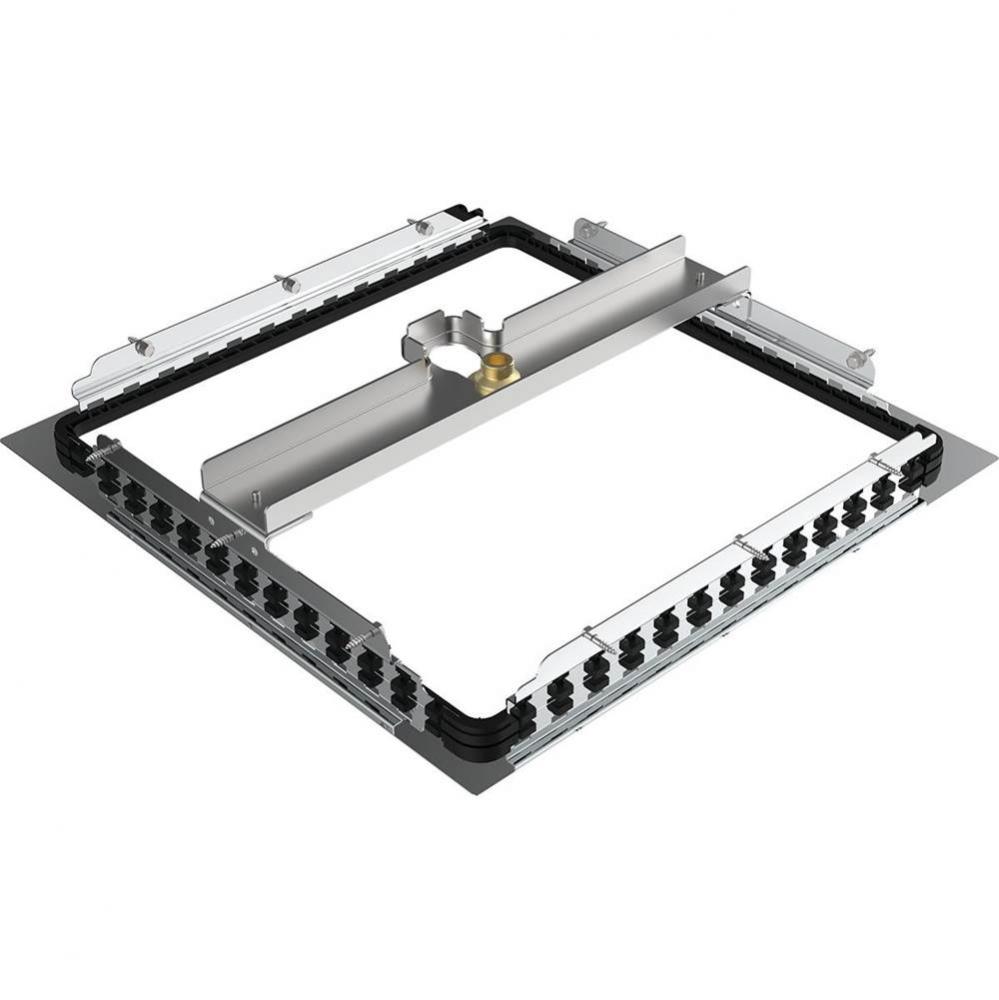 Speakman Ceiling Mount Flange for 15'' Rain Shower in Matte Black
