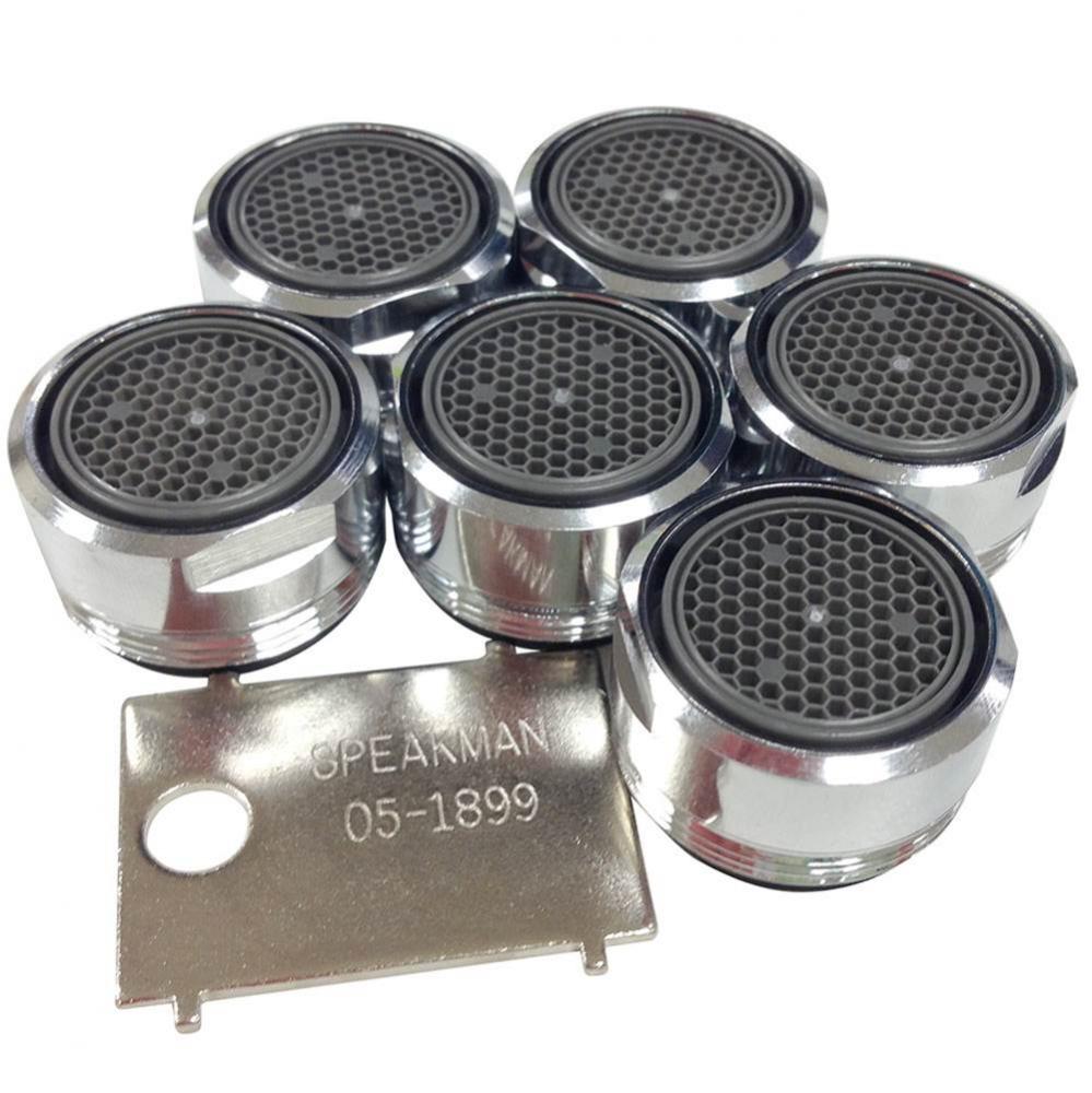 Speakman Repair Part Aerator Replacement Group - 6 Pack