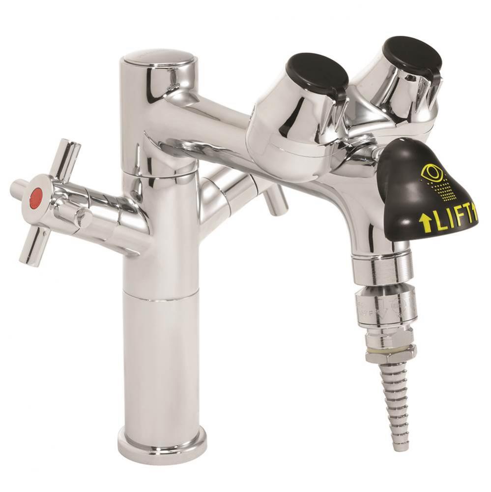 Speakman Eyesaver Single Post Laboratory Eyewash Faucet with 8 In. Spout