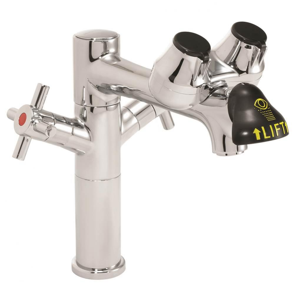 Speakman Eyesaver Single Post Laboratory Eyewash Faucet with 8 In. Spout