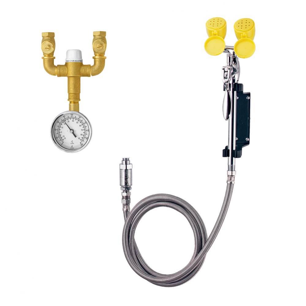 Speakman Eyesaver Service Sink Eyewash Attachment with Eyewash TMV