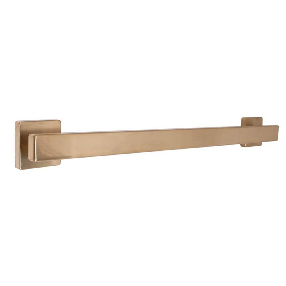 Speakman Lura 24in. ADA Grab Bar in Brushed Bronze