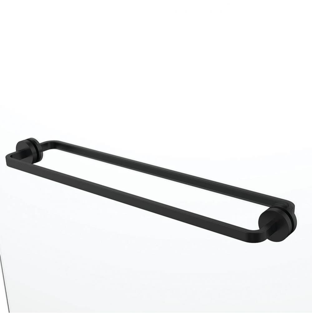 Speakman Vector 24in. Back-to-Back Towel Bar for Glass Shower Door MB