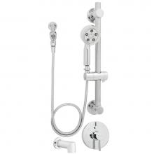 Speakman SLV-1490-ADA-E175 - Speakman Neo Diverter Trim, Handicap Shower and Tub System (Valve Not Included)
