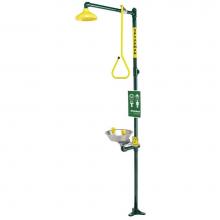 Speakman SE-693-SSH - Speakman Traditional Series Combination Emergency Station with Stainless Steel Shower Head