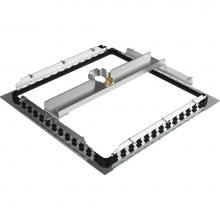 Speakman VS-127-MB - Speakman Ceiling Mount Flange for 15'' Rain Shower in Matte Black