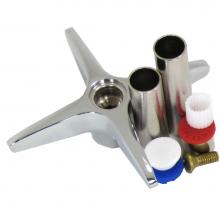 Speakman RPG04-0324-PC - Speakman Repair Part Chrome cross handle w/indexes