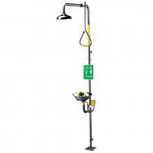 Speakman SE-626 - Speakman Traditional Series Combination Stainless Steel Emergency Shower with Eyewash