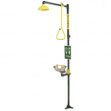 Speakman SE-693 - Speakman Traditional Series Combination Emergency Station with Stainless Steel Bowl Eyewash