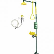 Speakman SE-695-HS - Speakman Traditional Series SE-695 Combination Emergency Station with Plastic Bowl Eye/face Wash
