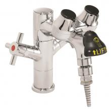 Speakman SEF-1850-ST - Speakman Eyesaver Single Post Laboratory Eyewash Faucet with Serrated Tip