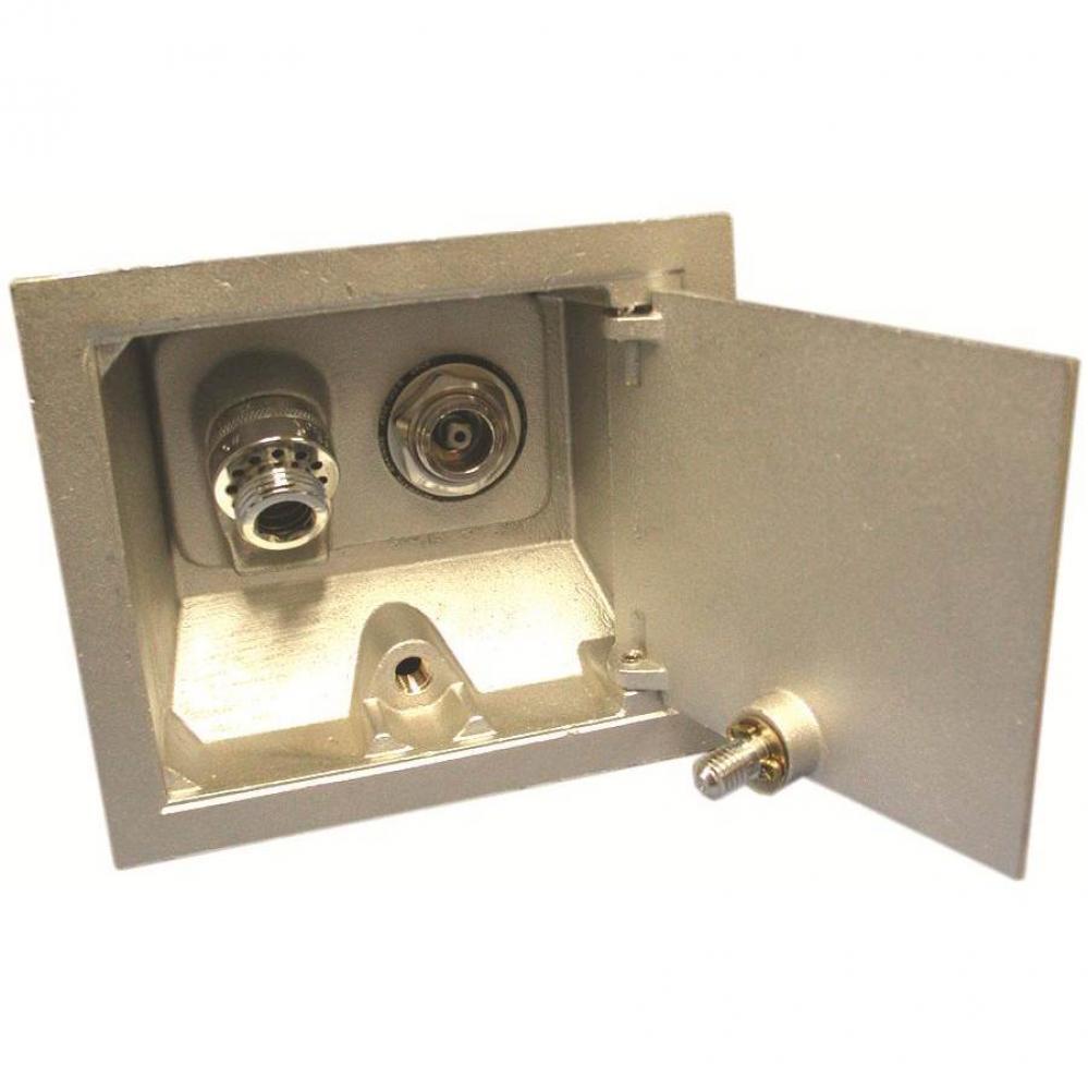 Model B65 Box Hydrant P Inlet CC, Aluminum Box