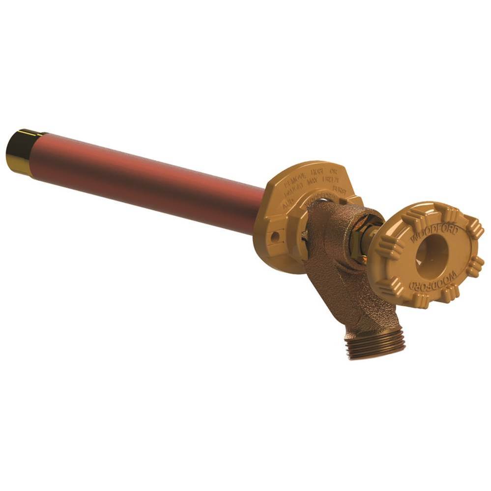 Model 16 Wall Faucet CP Inlet 4 Inch