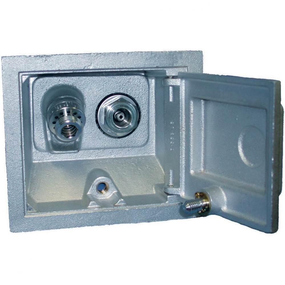 Model B65 Box Hydrant C Inlet 8 Inch, Aluminum Box