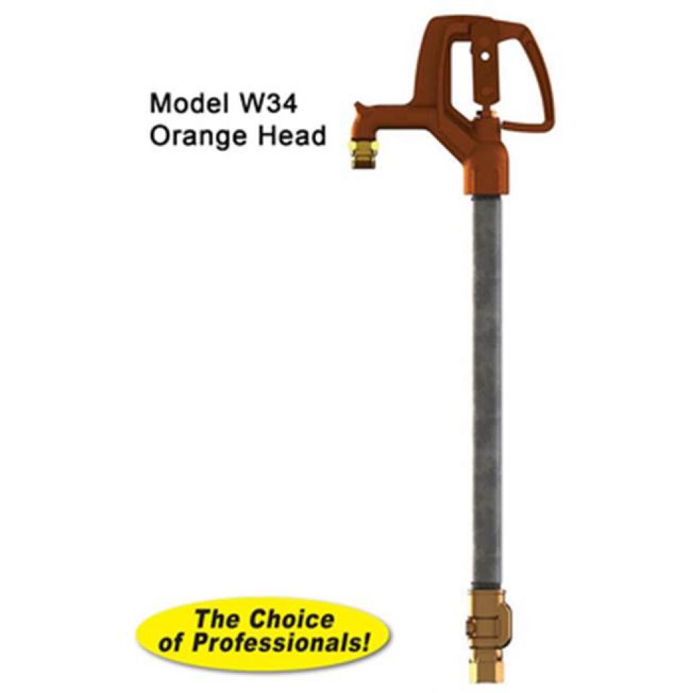 W34 Head  and  Noz Assy-Painted