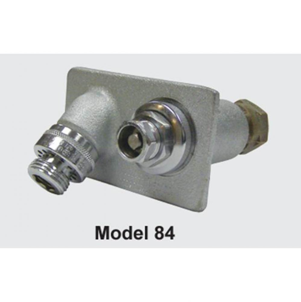 Model 84 Wall Hydrant P Inlet, Brass