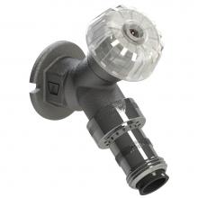 Woodford Manufacturing 26CP-PC-MH - Model 26 Chrome Wall Faucet CP Inlet, Polished Chrome, Metal Handle