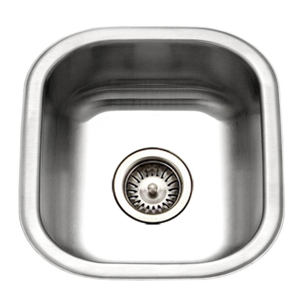 Aspect 17'' Undermount Square Bar/Prep Sink, Bulk Pack