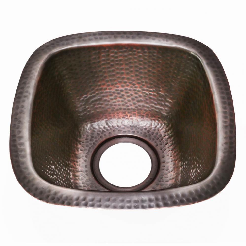 Copper Undermount Petite Bar Sink