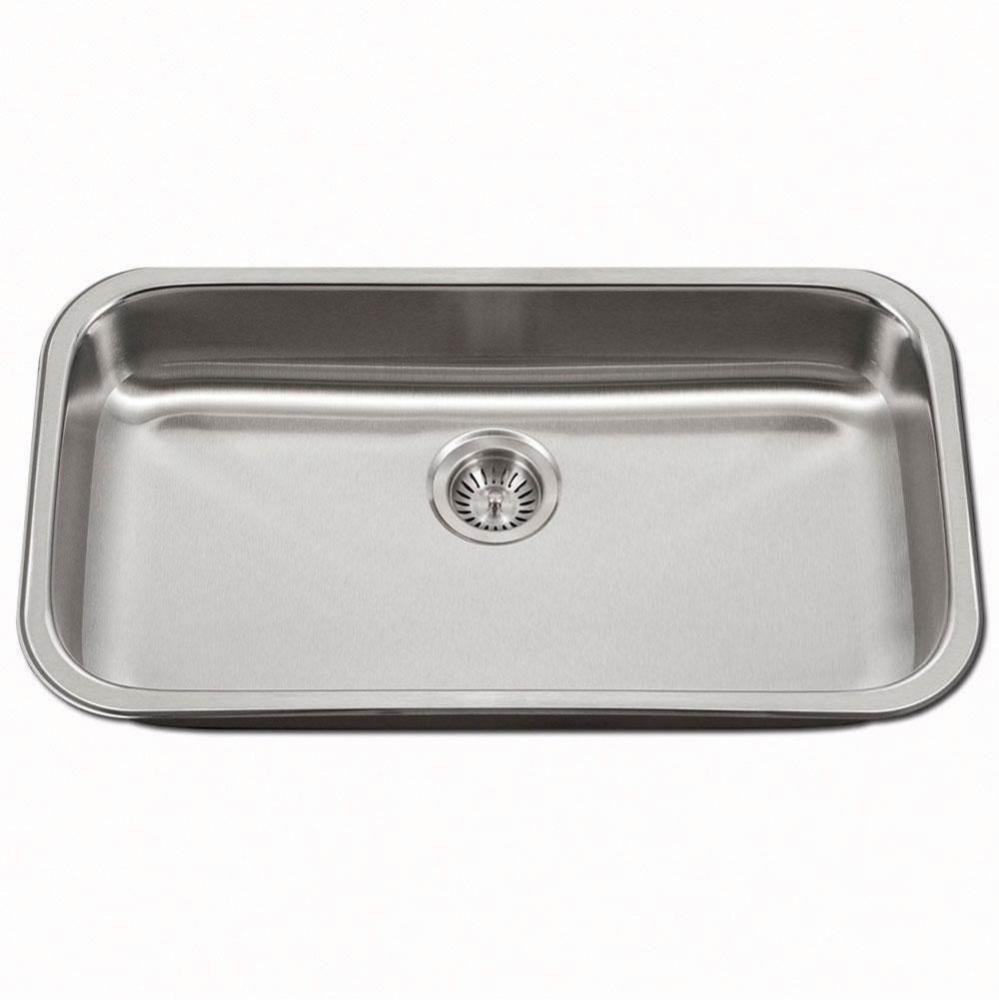 Classic 32'' ADA Undermount Large Stainless Steel Sink, 5-1/2'' Depth, Bulk Pa