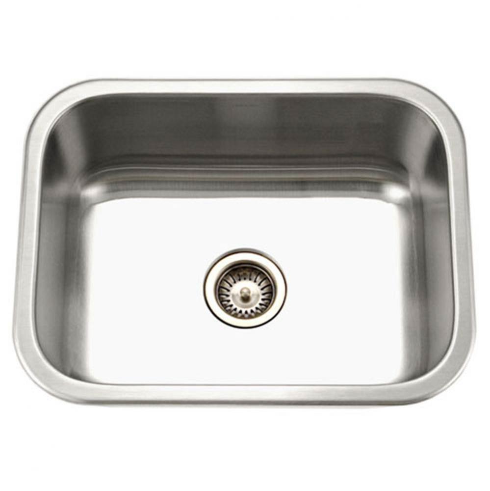 Classic 23'' Undermount Stainless Steel Single Bowl Kitchen Sink