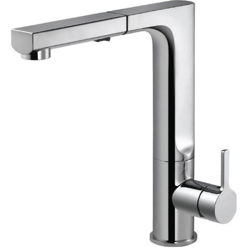 Storm Dual Function Pull Out Kitchen Faucet in Polished Chrome