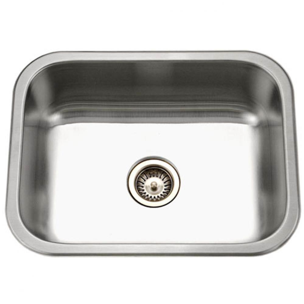 Vitality 24'' Undermount Stainless Steel Single Bowl Kitchen Sink