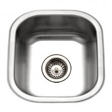 Hamat ASP-1718B-20 - Aspect 17'' Undermount Square Bar/Prep Sink, Bulk Pack