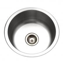 Hamat ASP-18RB-1 - Aspect 18'' Undermount Round Bar/Prep Sink