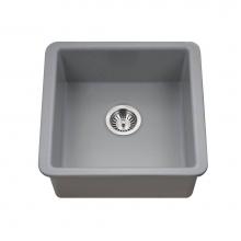 Hamat CHE-1717BU-MWH - Chelsea 19'' Undermount Fireclay Bar Sink, Matte White