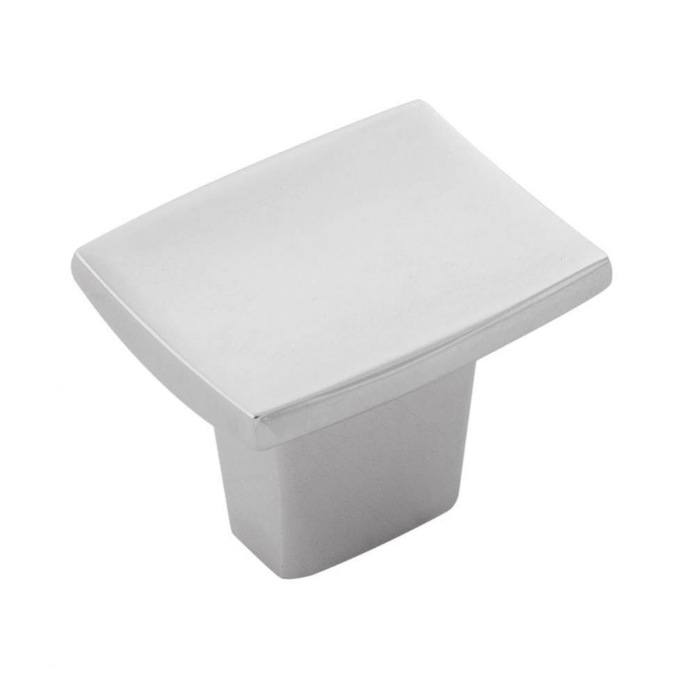 Channel Collection Knob 1-1/4 Inch x 1 Inch Chrome Finish (10 Pack)