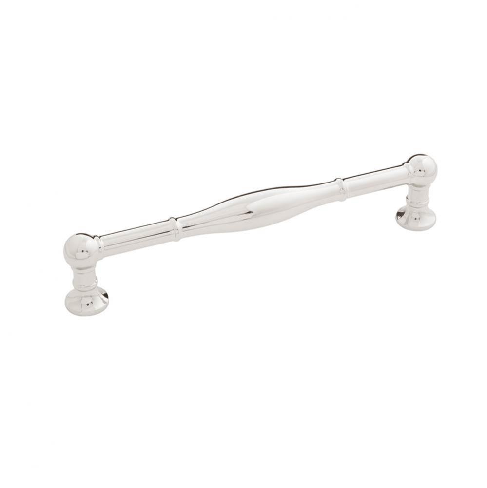 Fuller Collection Pull 6-5/16 Inch (160mm) Center to Center Polished Nickel Finish (10 Pack)