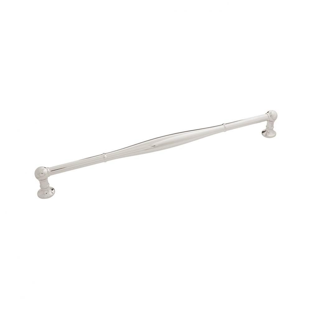 Fuller Collection Pull 12 Inch Center to Center Polished Nickel Finish (5 Pack)