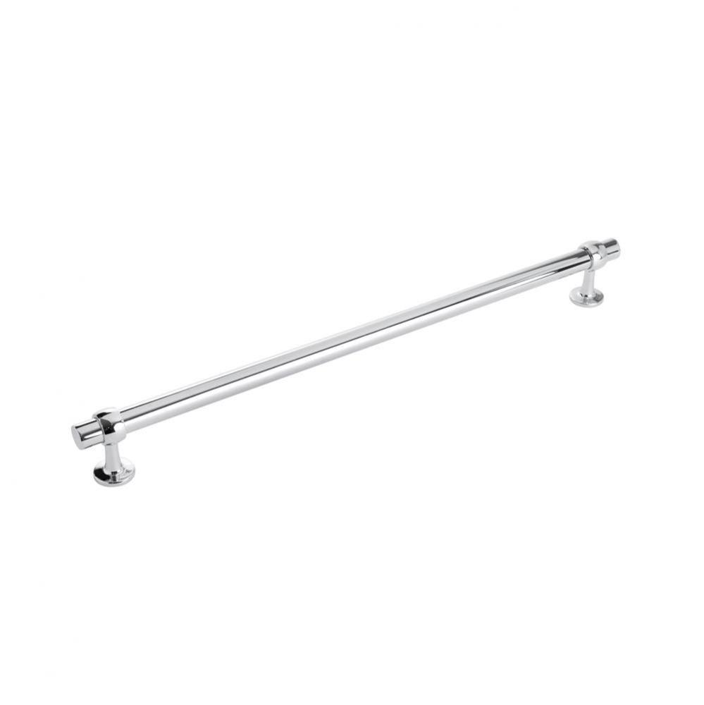Ostia Collection Appliance Pull 18 Inch Center to Center Chrome Finish