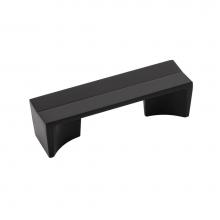 Belwith Keeler B076088-MB-10B - Avenue Collection Pull 3 Inch Center to Center Matte Black Finish (10 Pack)
