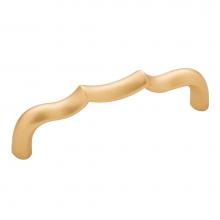 Belwith Keeler B076140-BGB-10B - Trellis Collection Pull 3-3/4 Inch (96mm) Center to Center Brushed Golden Brass Finish (10 Pack)