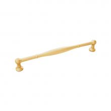 Belwith Keeler B076293-BGB-5B - Fuller Collection Pull 8-13/16 Inch (224mm) Center to Center Brushed Golden Brass Finish (5 Pack)