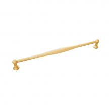 Belwith Keeler B076294-BGB-5B - Fuller Collection Pull 12 Inch Center to Center Brushed Golden Brass Finish (5 Pack)
