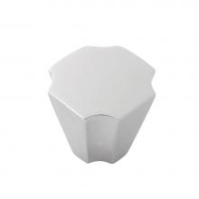 Belwith Keeler B076635-CH-10B - Monarch Collection Knob 1-1/8 Inch x 1-1/8 Inch Chrome Finish (10 Pack)