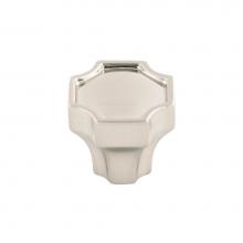 Belwith Keeler B076636-SN-10B - Monarch Collection Knob 1-1/4 Inch x 1-1/4 Inch Satin Nickel Finish (10 Pack)