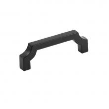 Belwith Keeler B076640-MB-10B - Monarch Collection Pull 3 Inch Center to Center Matte Black Finish (10 Pack)