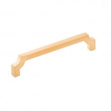 Belwith Keeler B076642-BGB-10B - Monarch Collection Pull 5-1/16 Inch (128mm) Center to Center Brushed Golden Brass Finish (10 Pack)