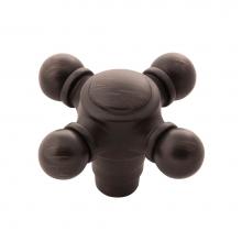 Belwith Keeler B076809-VB-10B - Fuller Collection Knob 2-1/8 Inch x 2-1/8 Inch Vintage Bronze Finish (10 Pack)