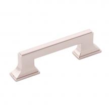 Belwith Keeler B077460-14-10B - Brownstone Collection Knob 1-3/8 Inch Square Polished Nickel Finish (10 Pack)